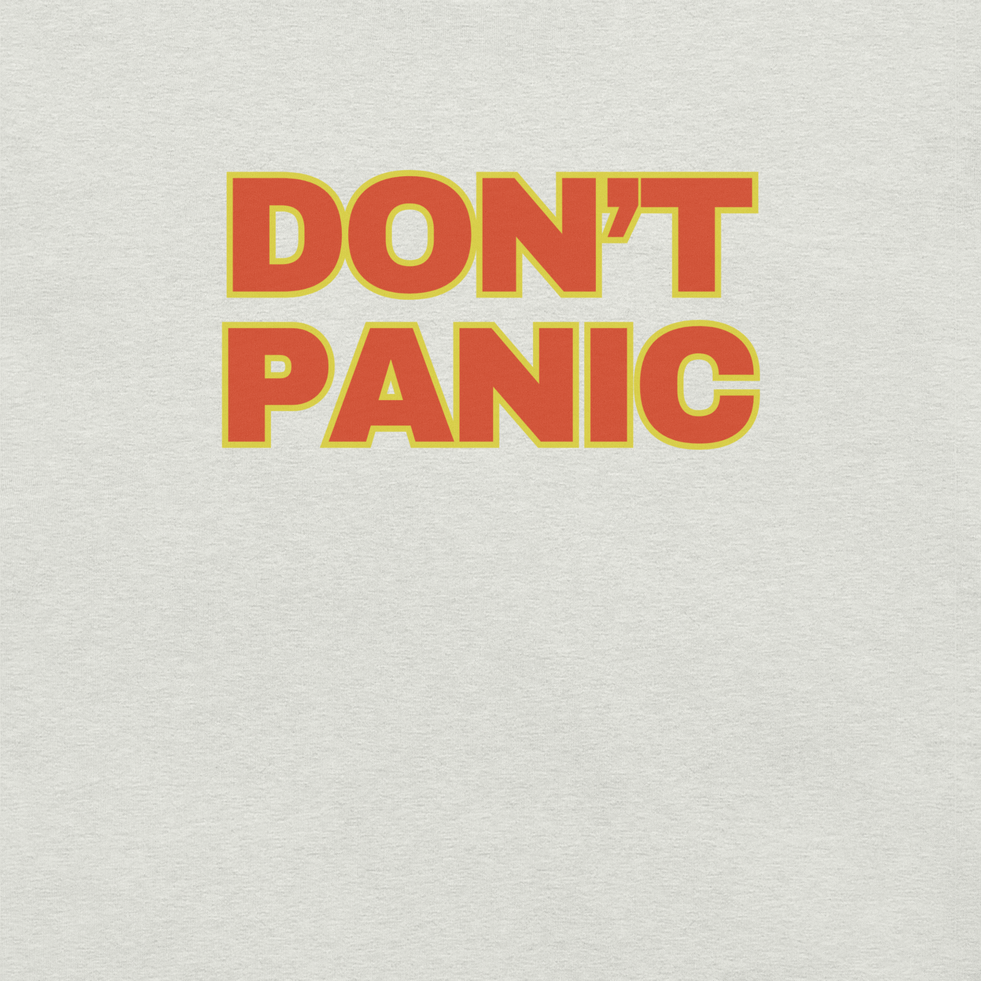Don't Panic - Unisex Cotton Tee - shirt - Short Sleeve - T-shirt - Numbskullz