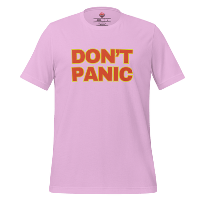 Don't Panic - Unisex Cotton Tee - shirt - Short Sleeve - T-shirt - Numbskullz