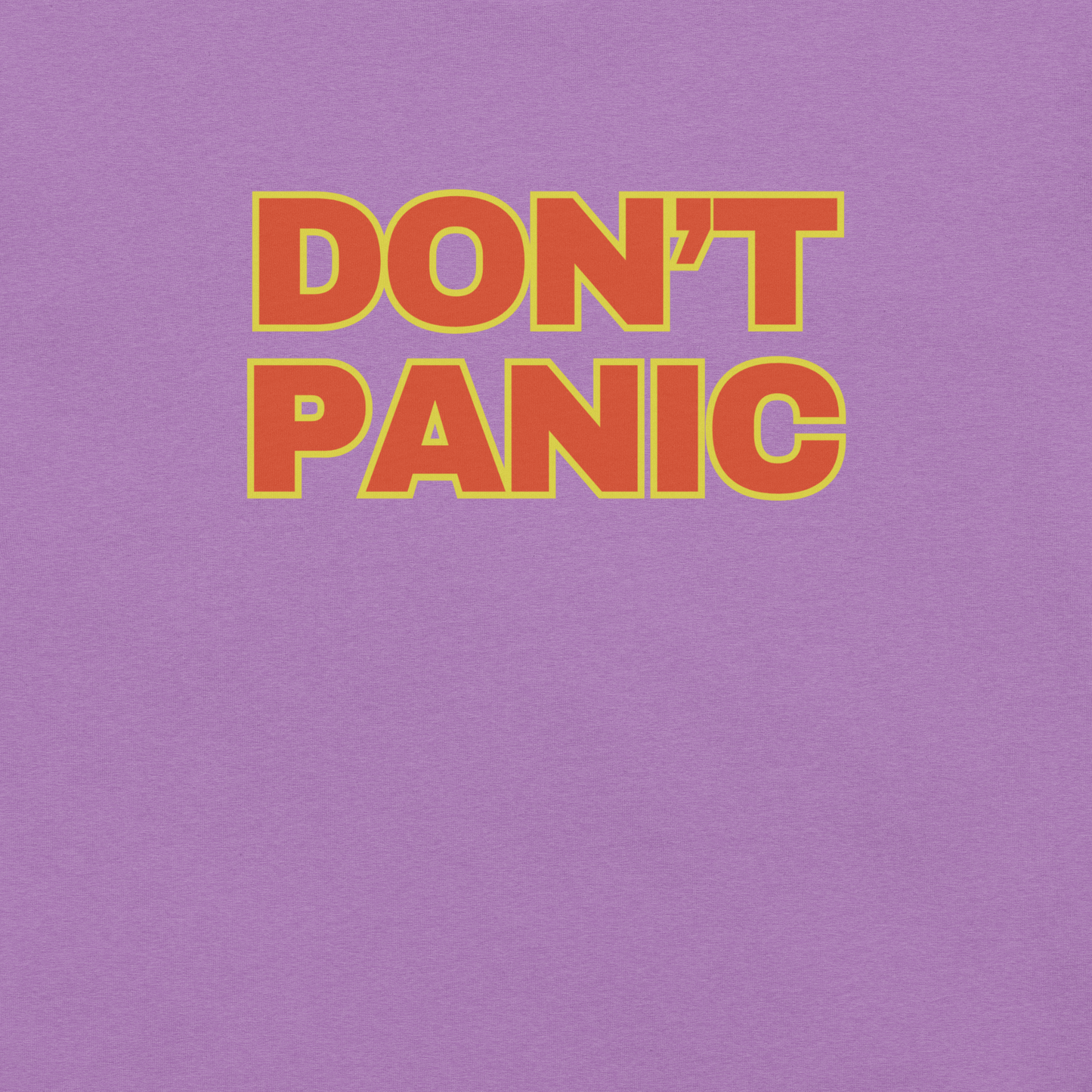 Don't Panic - Unisex Cotton Tee - shirt - Short Sleeve - T-shirt - Numbskullz