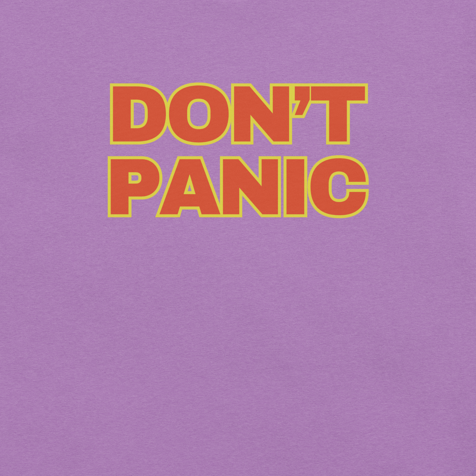 Don't Panic - Unisex Cotton Tee - shirt - Short Sleeve - T-shirt - Numbskullz