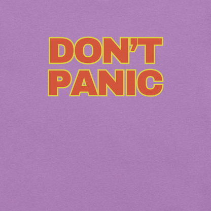 Don't Panic - Unisex Cotton Tee - shirt - Short Sleeve - T-shirt - Numbskullz