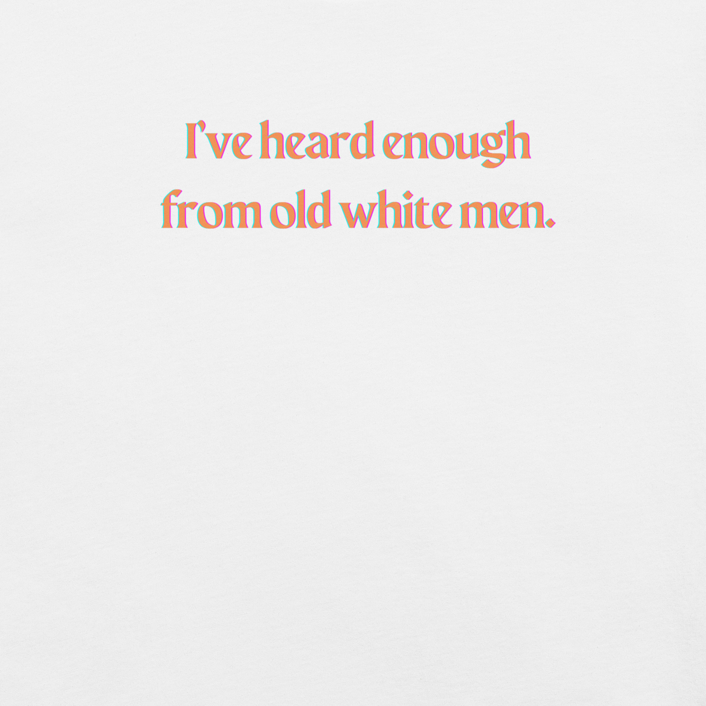 Enough! - Unisex Cotton Tee - activism - political - shirt - Numbskullz