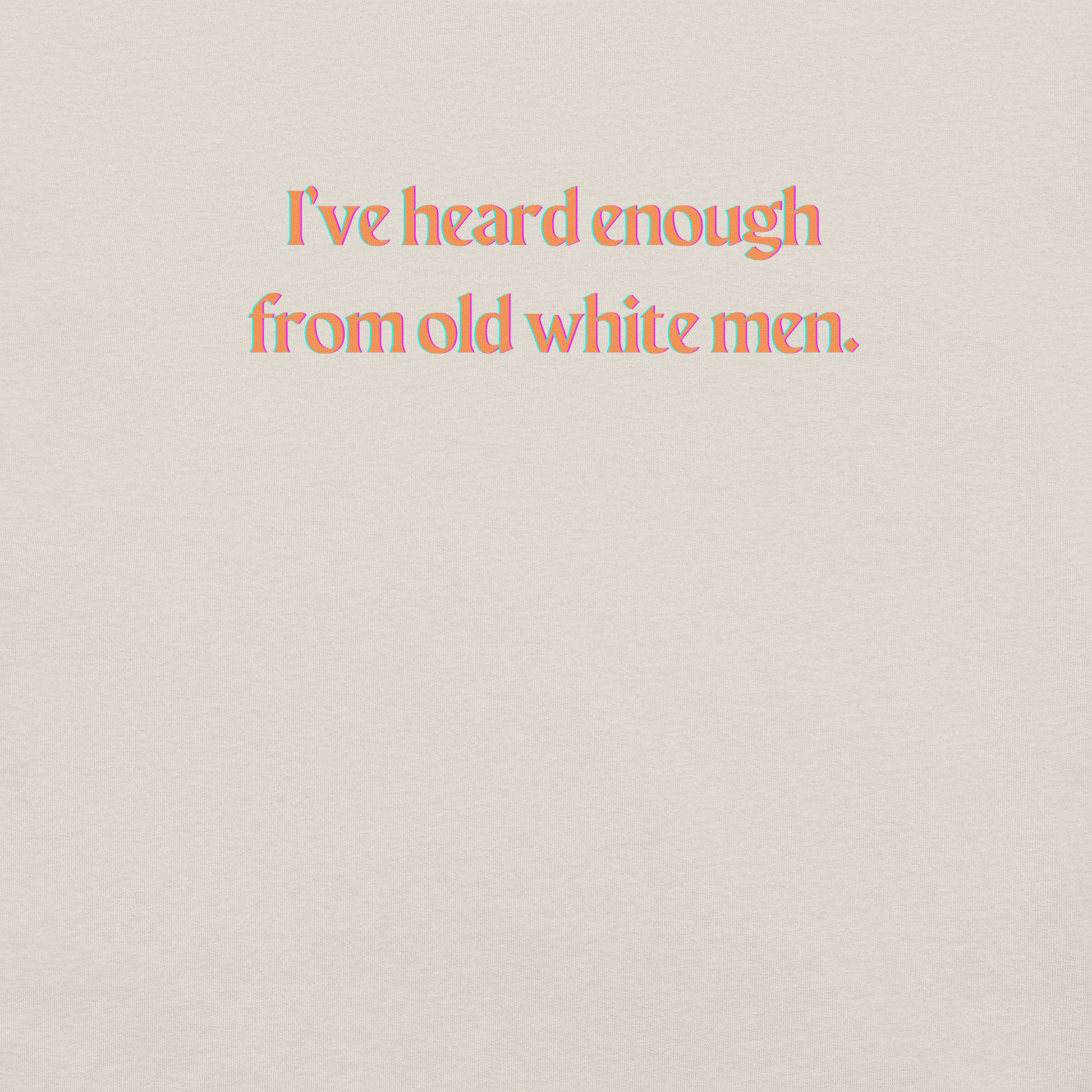 Enough! - Unisex Cotton Tee - activism - political - shirt - Numbskullz