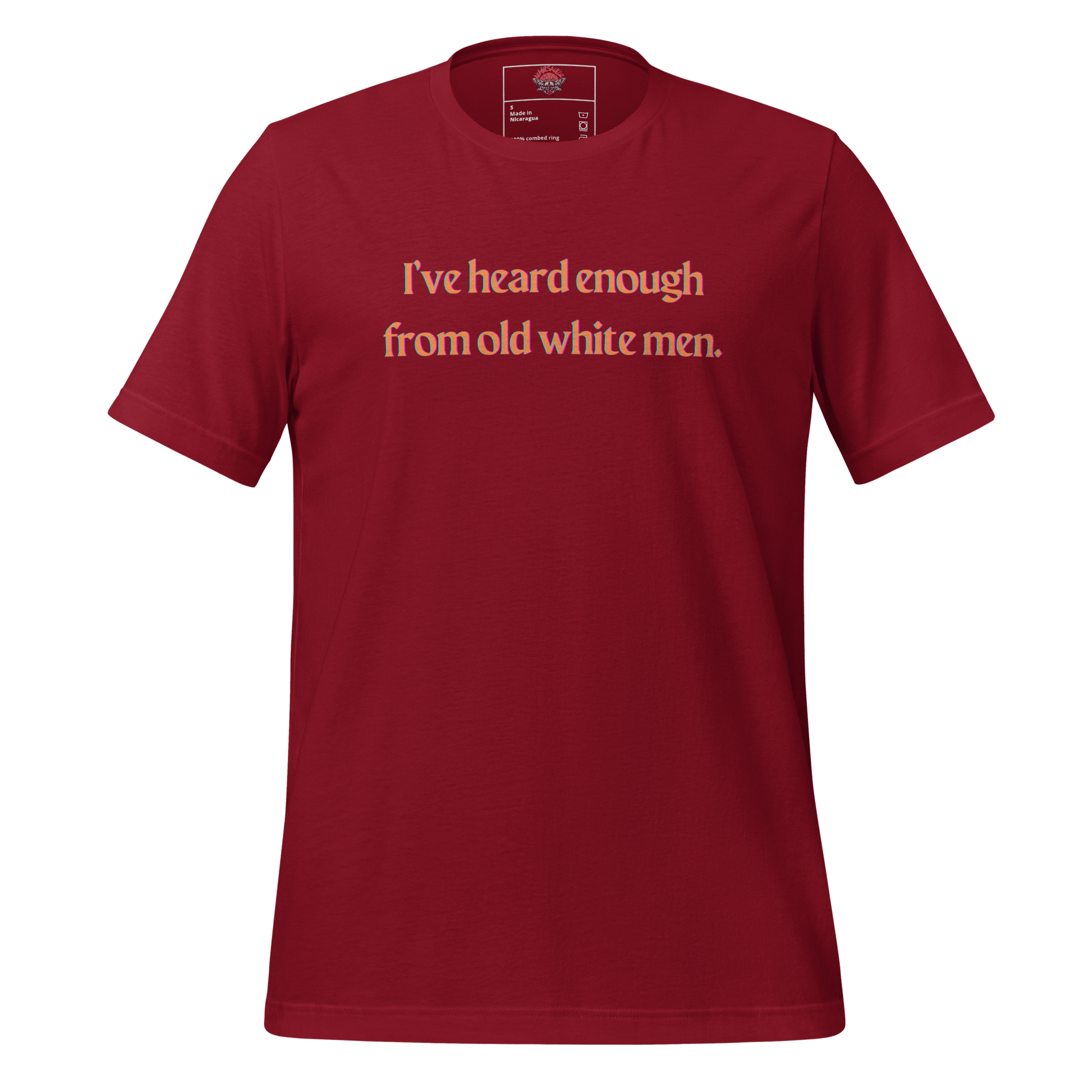 Enough! - Unisex Cotton Tee - activism - political - shirt - Numbskullz