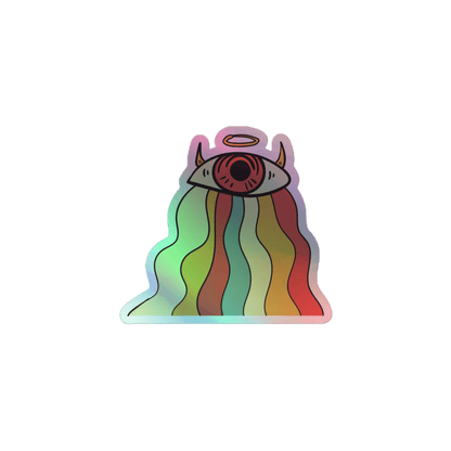 Eternal Conflict - Holographic Sticker - holographicsticker - kisscutstickers - sticker collections - Numbskullz