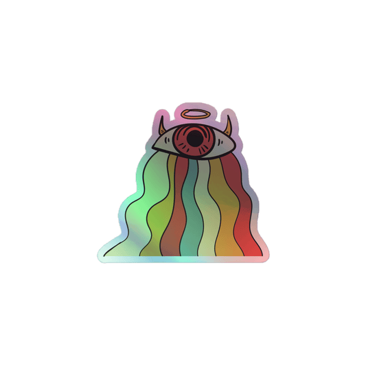 Eternal Conflict - Holographic Sticker - holographicsticker - kisscutstickers - sticker collections - Numbskullz