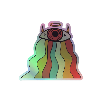 Eternal Conflict - Holographic Sticker - holographicsticker - kisscutstickers - sticker collections - Numbskullz