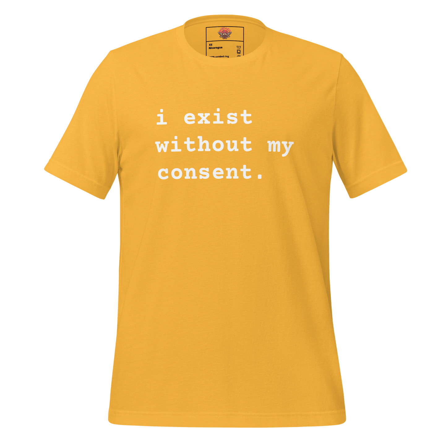 Existing w/out Consent - Unisex Cotton Tee - shirt-shirts - Short Sleeve - Numbskullz