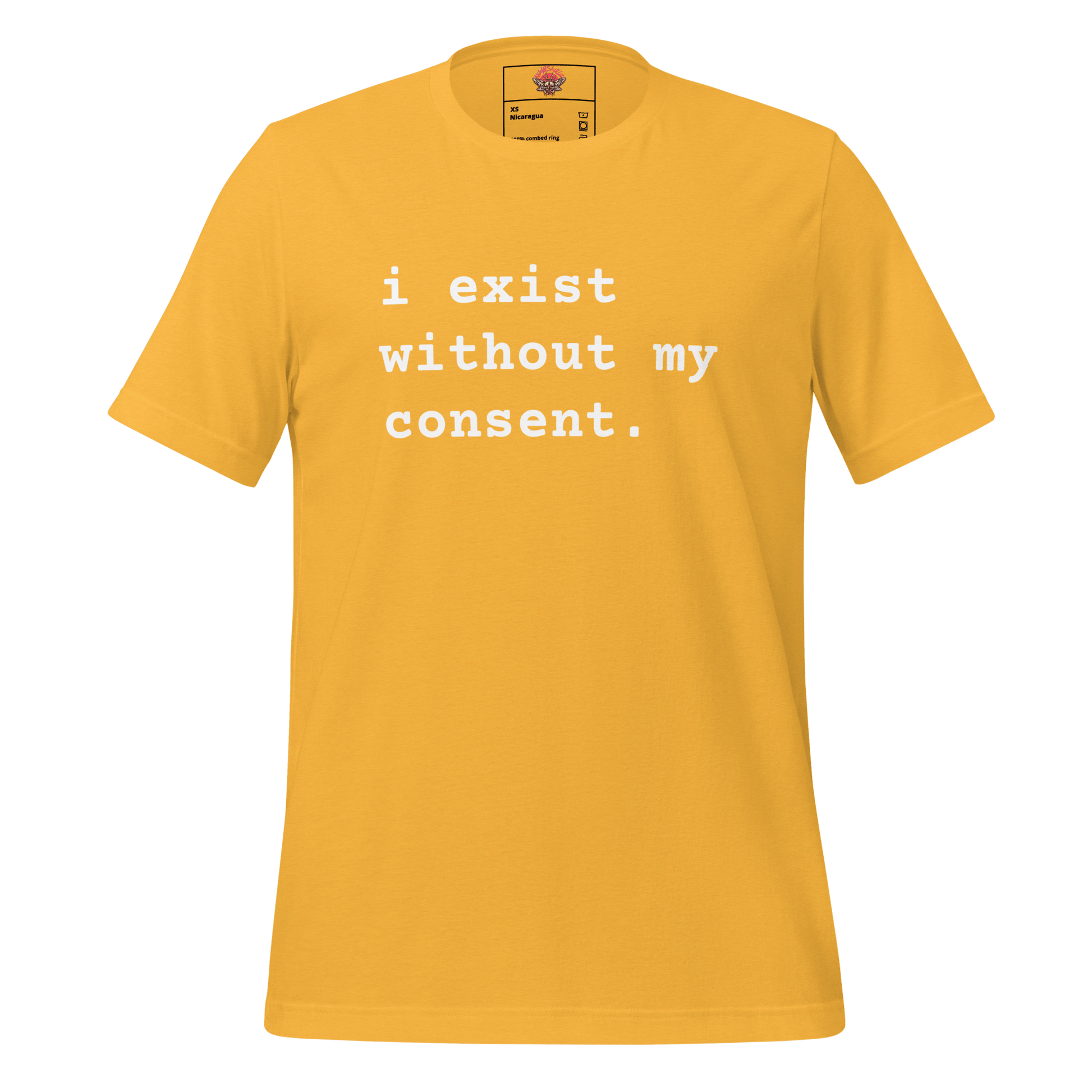 Existing w/out Consent - Unisex Cotton Tee - shirt-shirts - Short Sleeve - Numbskullz