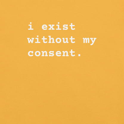 Existing w/out Consent - Unisex Cotton Tee - shirt-shirts - Short Sleeve - Numbskullz