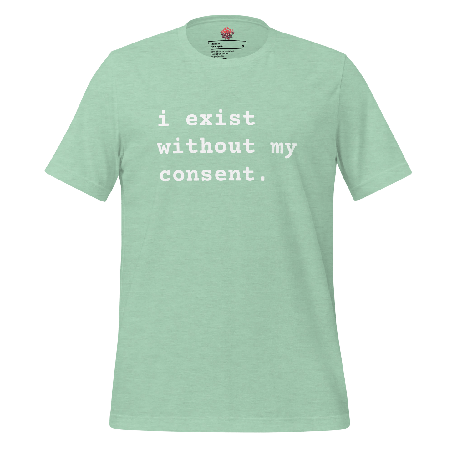 Existing w/out Consent - Unisex Cotton Tee - shirt-shirts - Short Sleeve - Numbskullz