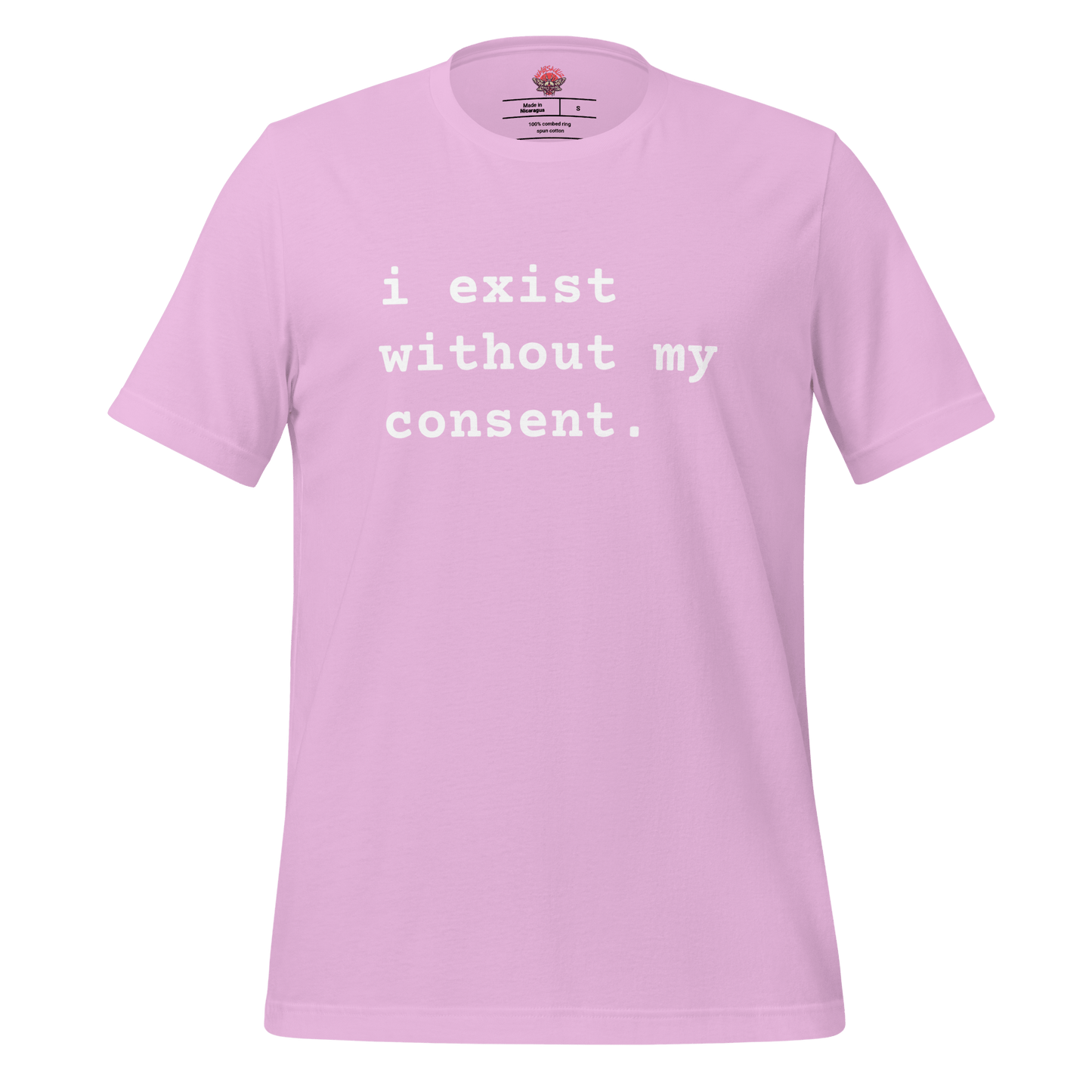Existing w/out Consent - Unisex Cotton Tee - shirt-shirts - Short Sleeve - Numbskullz