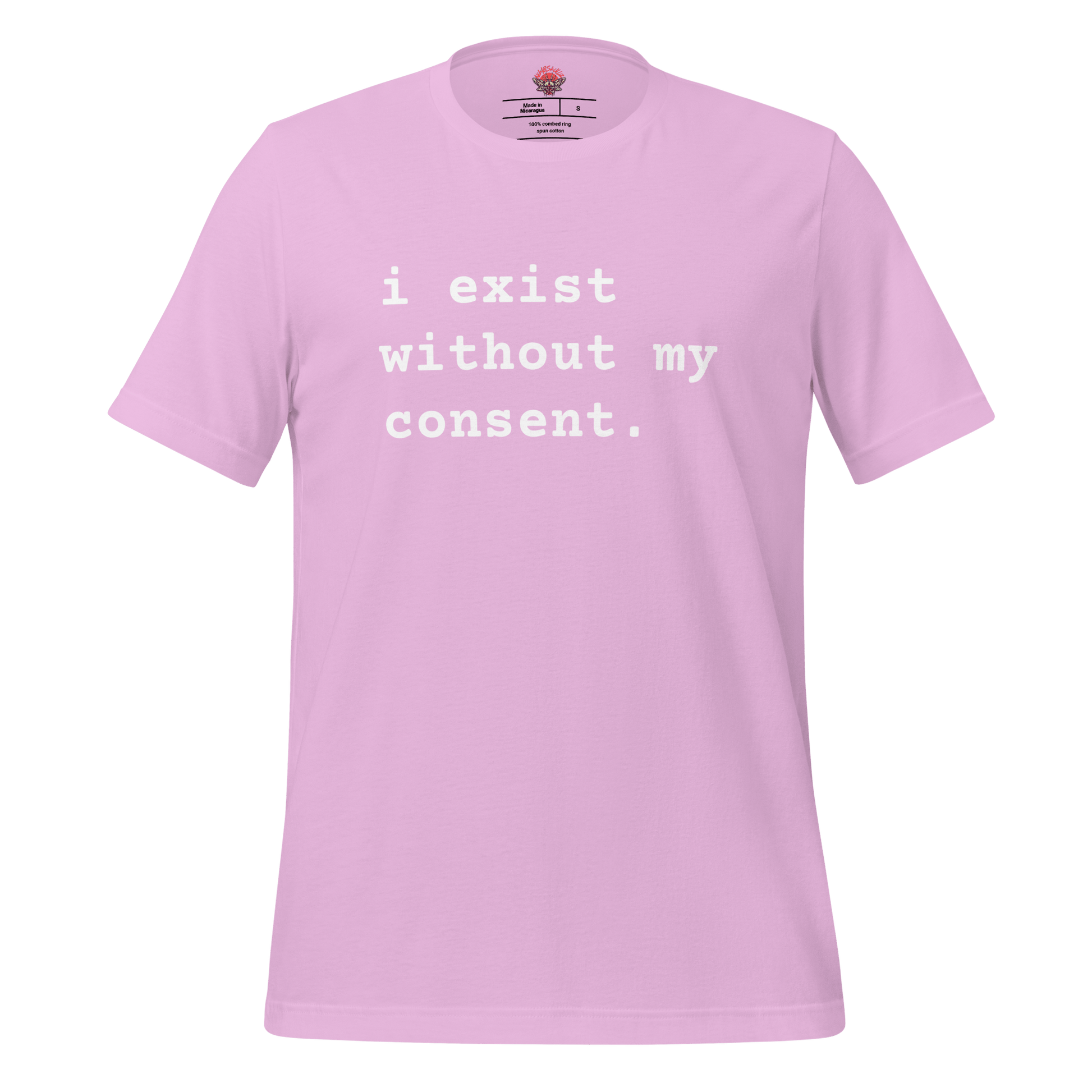 Existing w/out Consent - Unisex Cotton Tee - shirt-shirts - Short Sleeve - Numbskullz