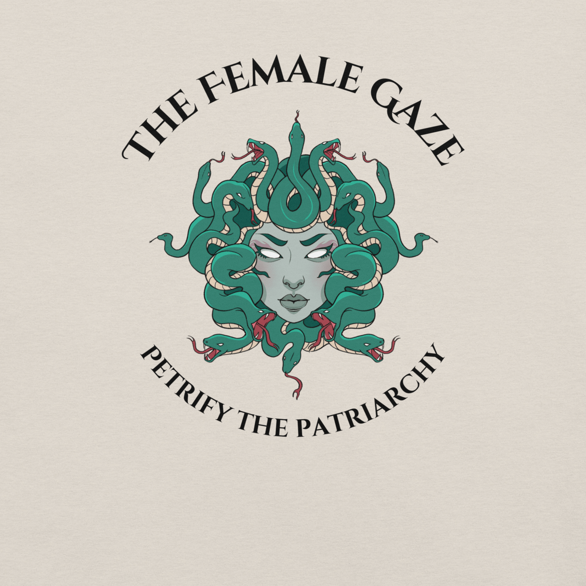 Female Gaze - Unisex Cotton Tee - shirt-shirts - Short Sleeve - Numbskullz