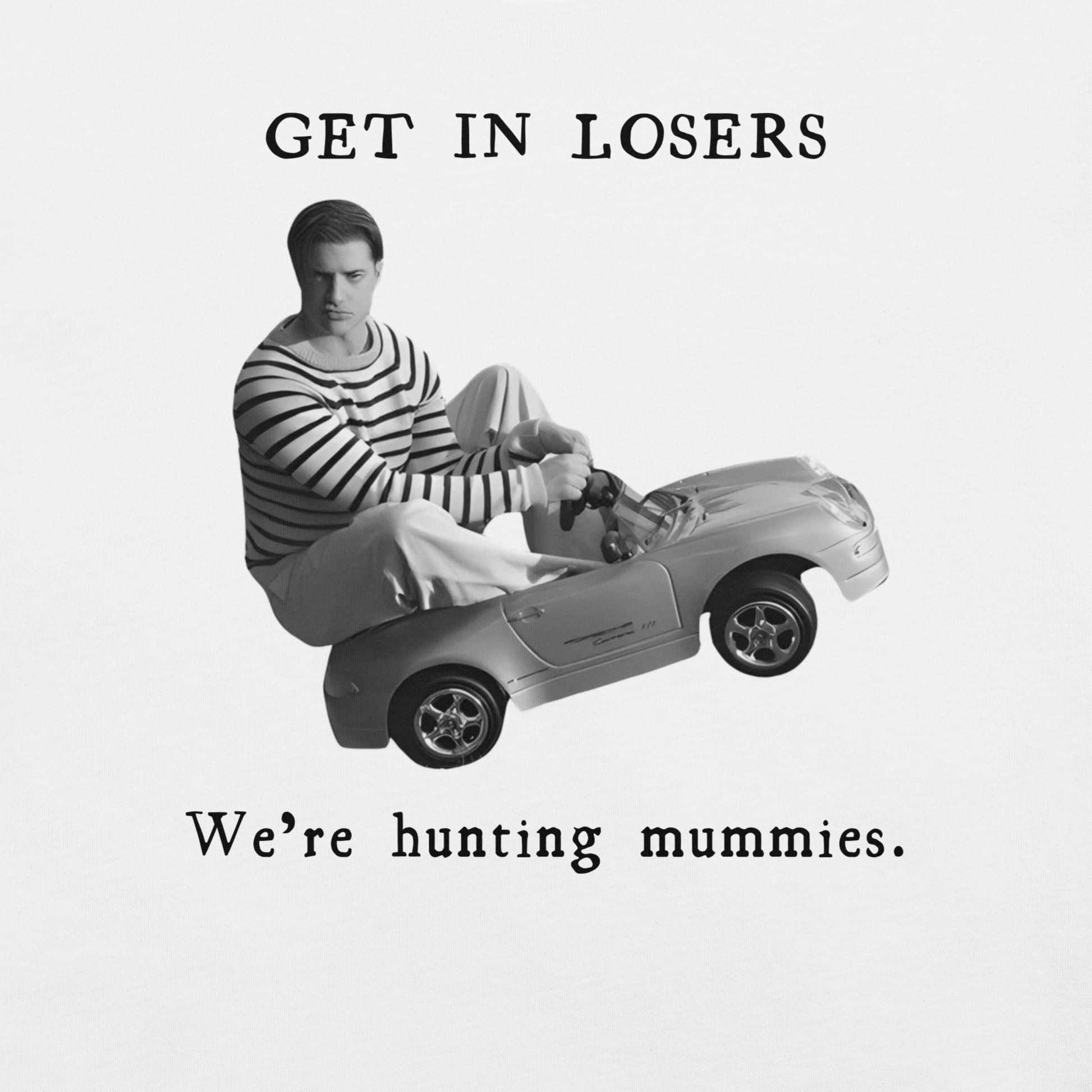 Goin' Mummy Huntin' - Unisex Cotton Tee - shirt-shirts - Short Sleeve - Numbskullz