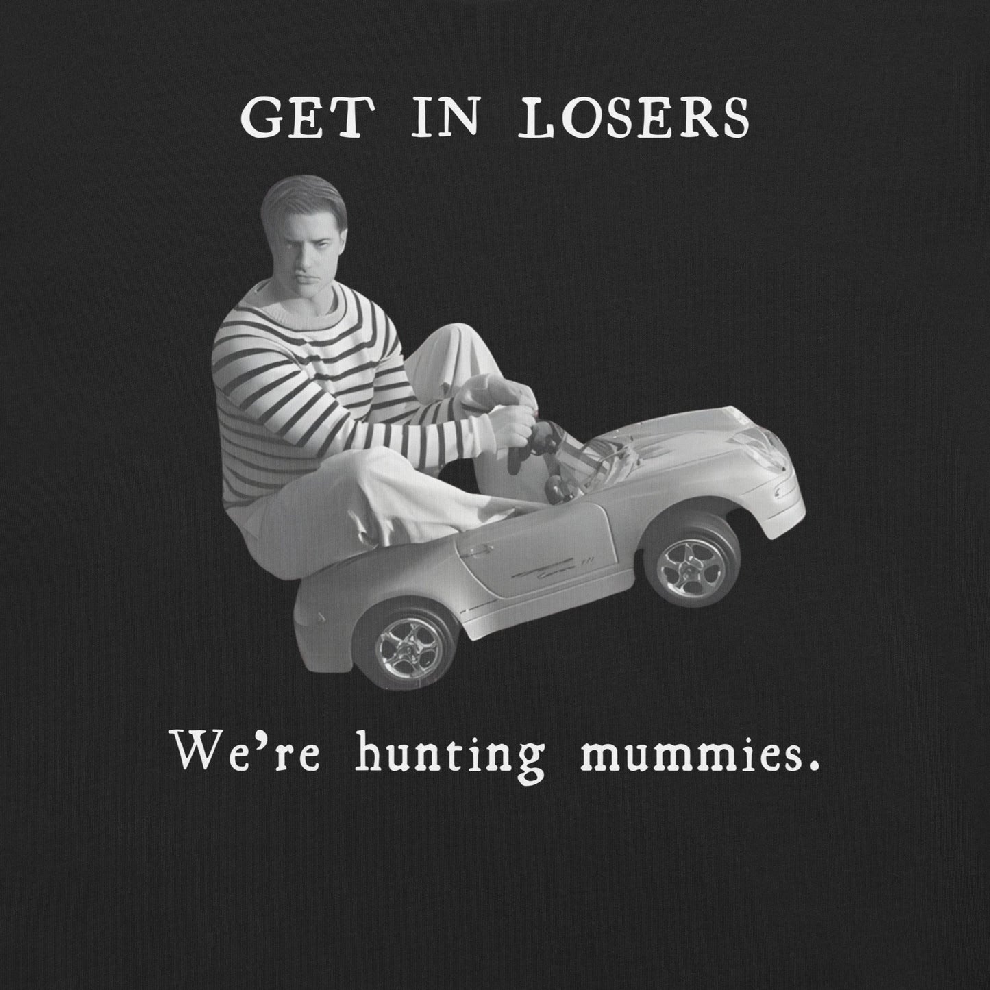 Goin' Mummy Huntin' - Unisex Cotton Tee - shirt-shirts - Short Sleeve - Numbskullz