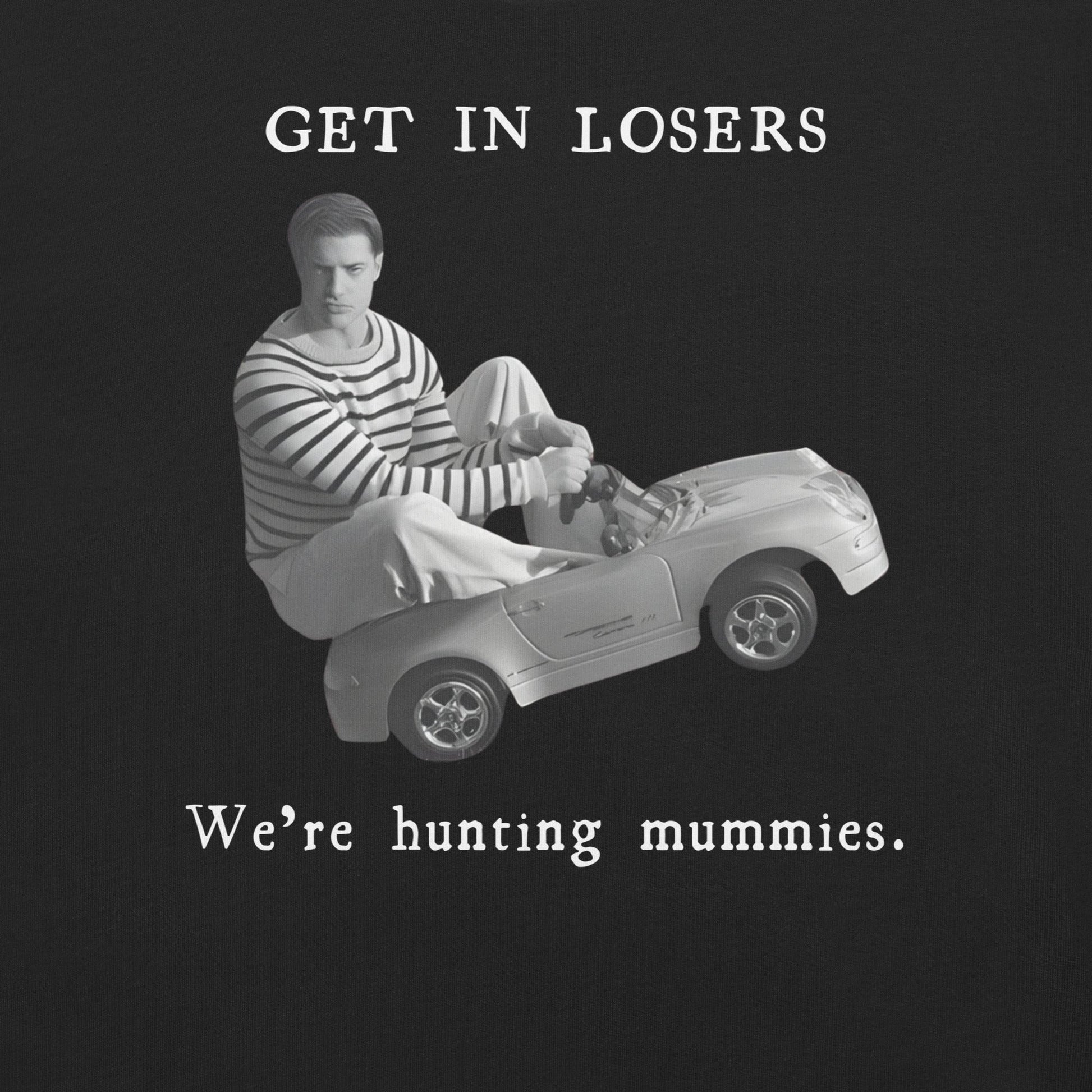 Goin' Mummy Huntin' - Unisex Cotton Tee - shirt-shirts - Short Sleeve - Numbskullz