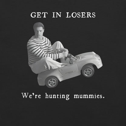 Goin' Mummy Huntin' - Unisex Cotton Tee - shirt-shirts - Short Sleeve - Numbskullz