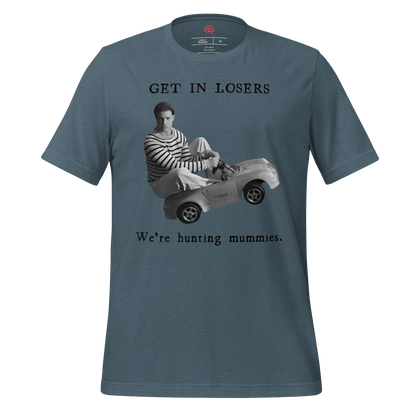 Goin' Mummy Huntin' - Unisex Cotton Tee - shirt-shirts - Short Sleeve - Numbskullz