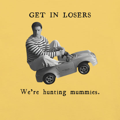 Goin' Mummy Huntin' - Unisex Cotton Tee - shirt-shirts - Short Sleeve - Numbskullz