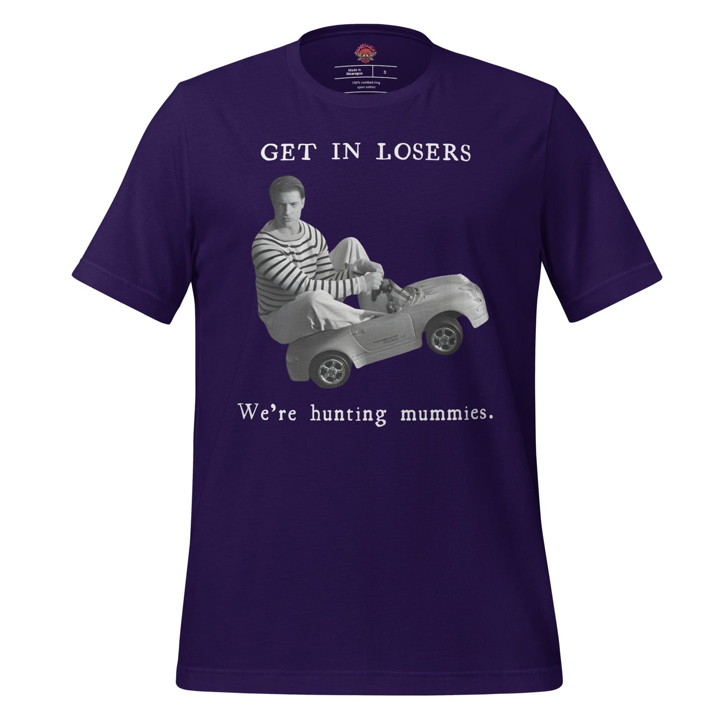 Goin' Mummy Huntin' - Unisex Cotton Tee - shirt-shirts - Short Sleeve - Numbskullz