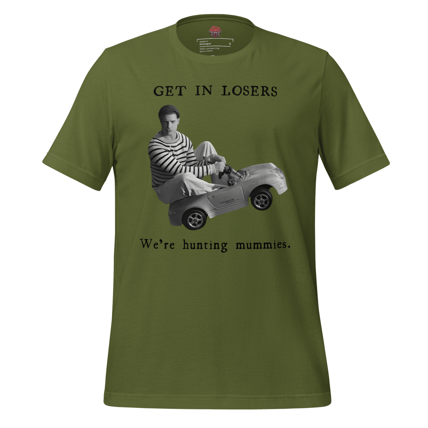 Goin' Mummy Huntin' - Unisex Cotton Tee - shirt-shirts - Short Sleeve - Numbskullz