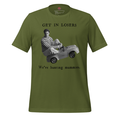 Goin' Mummy Huntin' - Unisex Cotton Tee - shirt-shirts - Short Sleeve - Numbskullz