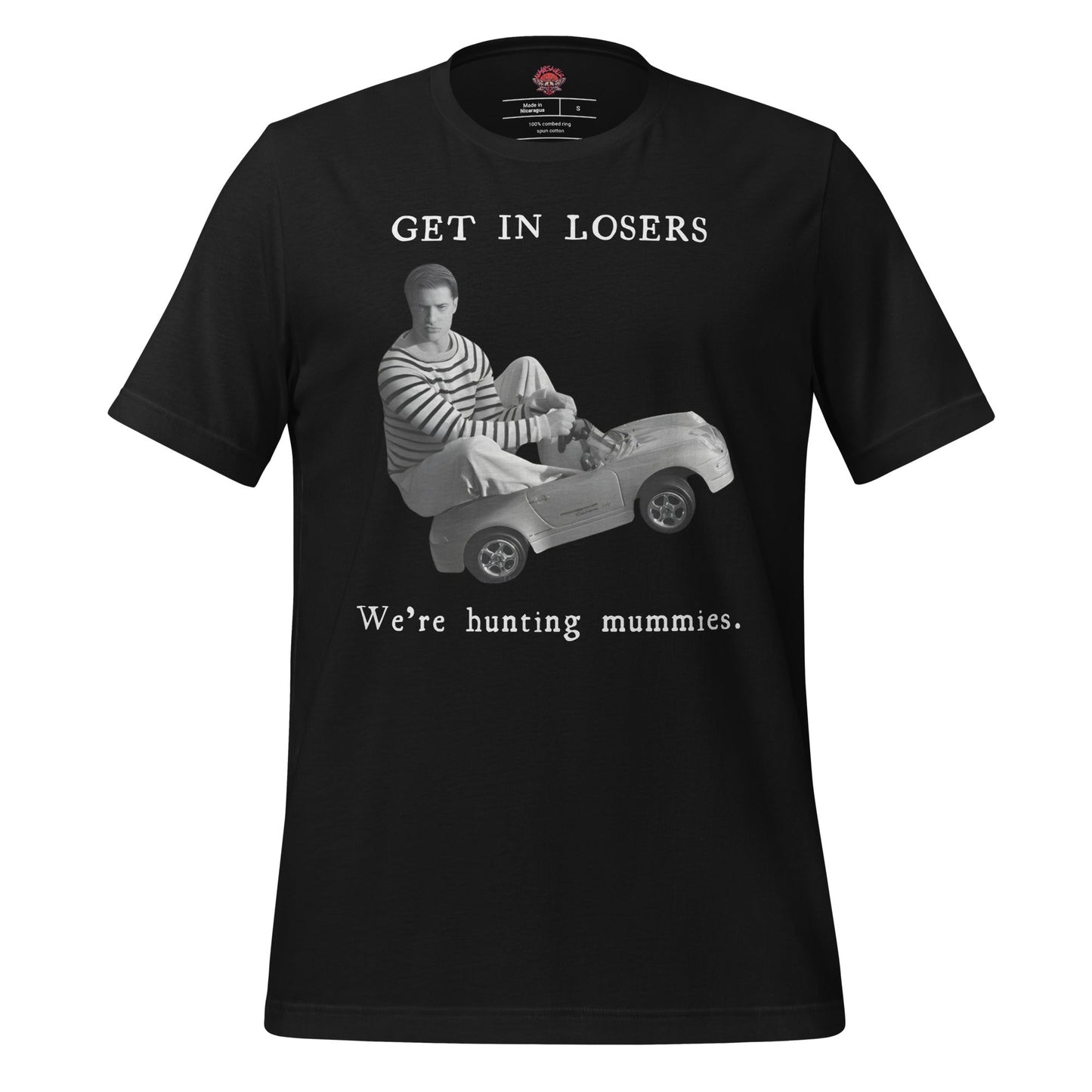 Goin' Mummy Huntin' - Unisex Cotton Tee - shirt-shirts - Short Sleeve - Numbskullz