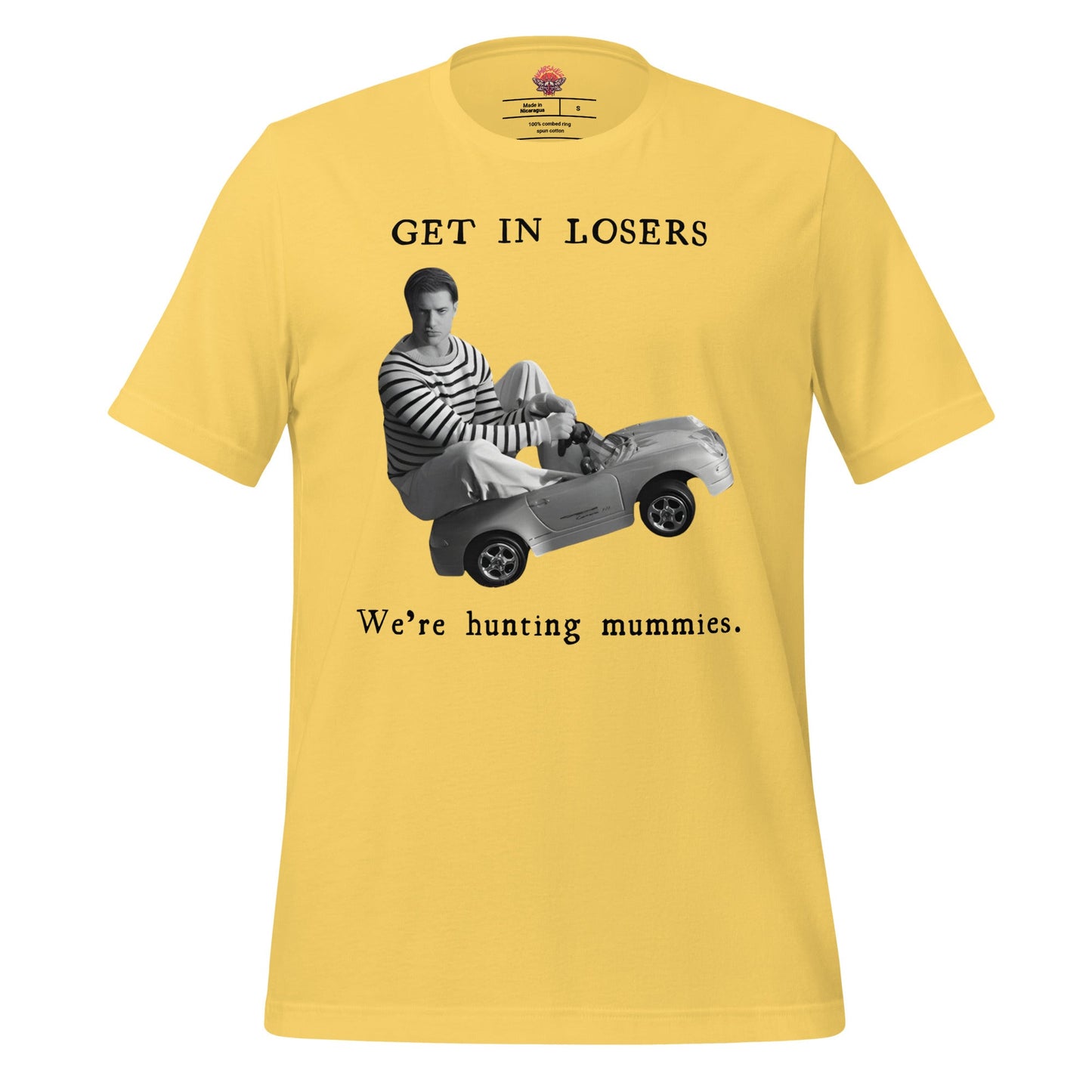 Goin' Mummy Huntin' - Unisex Cotton Tee - shirt-shirts - Short Sleeve - Numbskullz