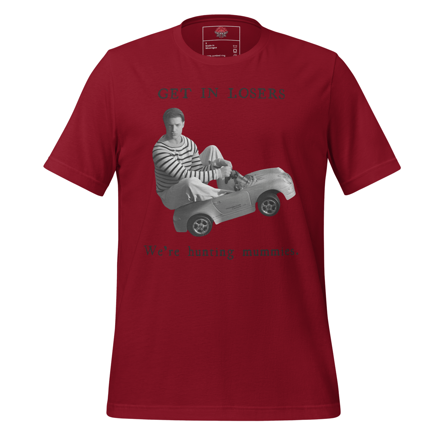 Goin' Mummy Huntin' - Unisex Cotton Tee - shirt-shirts - Short Sleeve - Numbskullz