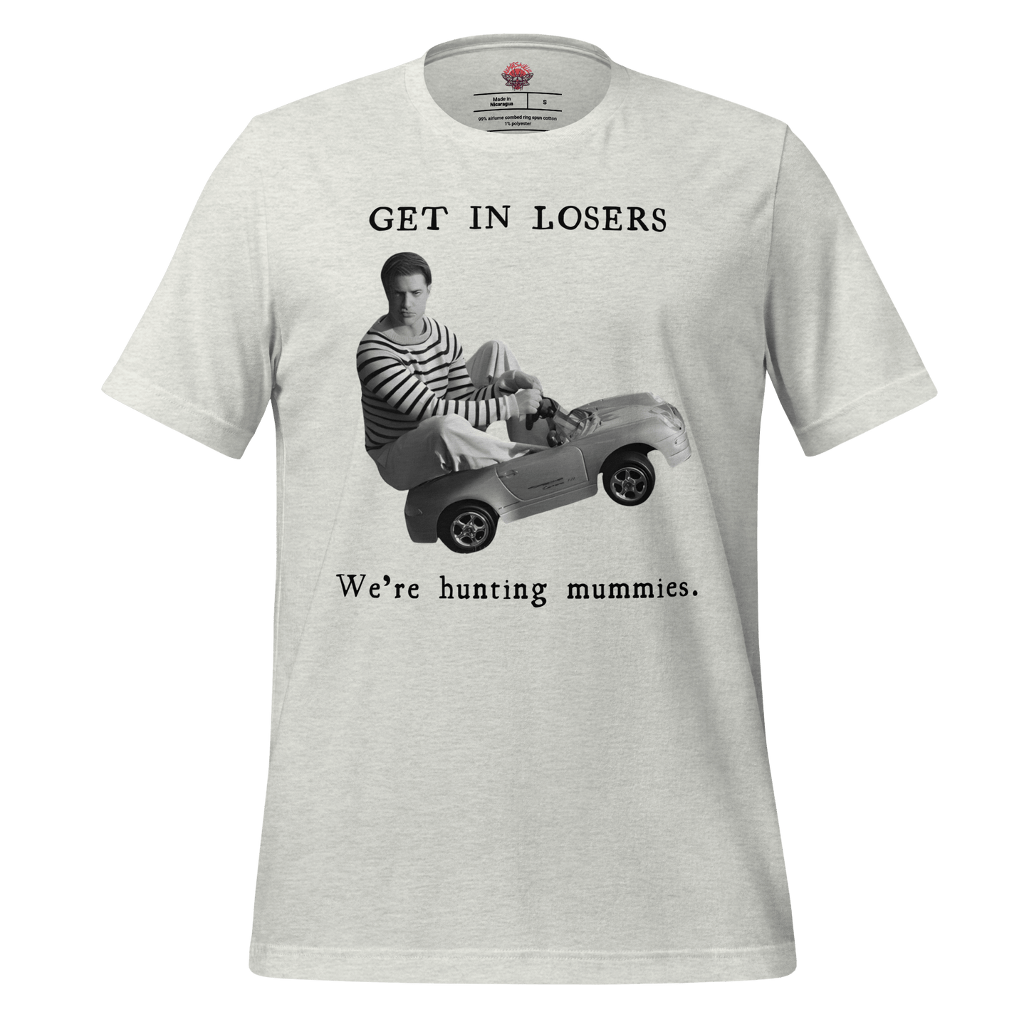 Goin' Mummy Huntin' - Unisex Cotton Tee - shirt-shirts - Short Sleeve - Numbskullz