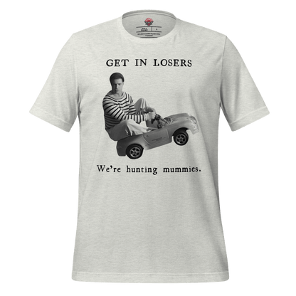 Goin' Mummy Huntin' - Unisex Cotton Tee - shirt-shirts - Short Sleeve - Numbskullz