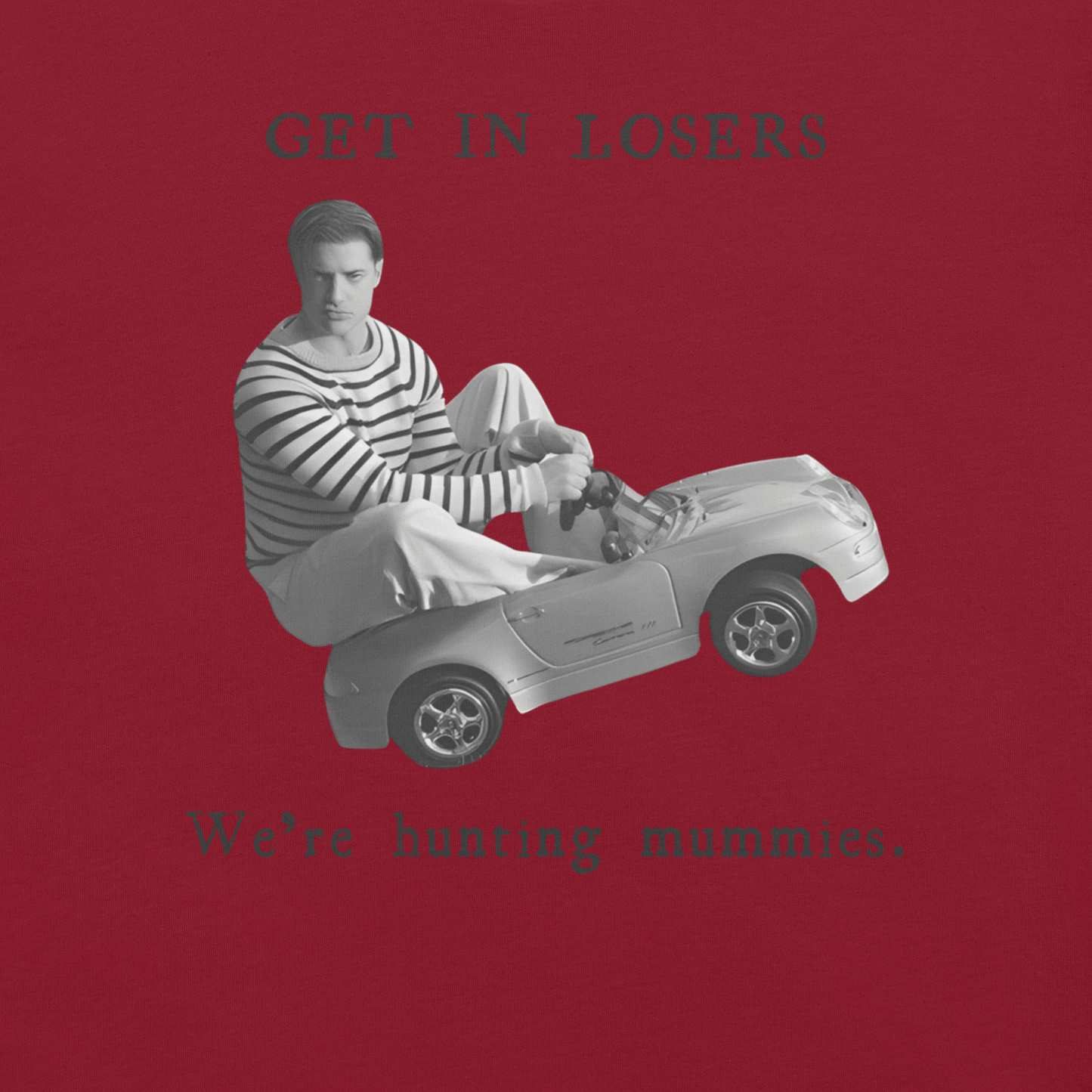 Goin' Mummy Huntin' - Unisex Cotton Tee - shirt-shirts - Short Sleeve - Numbskullz