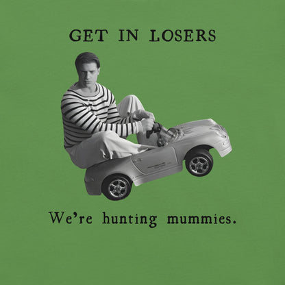 Goin' Mummy Huntin' - Unisex Cotton Tee - shirt-shirts - Short Sleeve - Numbskullz