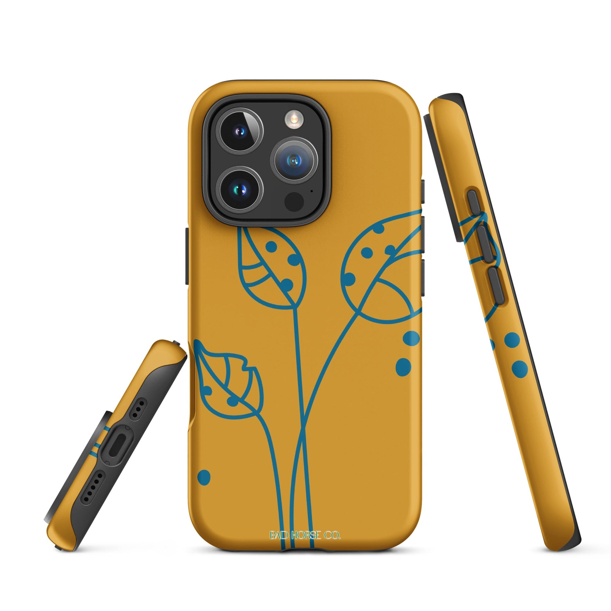 Goldenrod - iPhone® Tough Case - Phone Case - TSC: TheShopCollective - Bad Horse