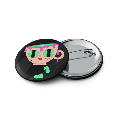 Googly - Set of 5 Pin Buttons - accessories - buttons - decorative pins - Numbskullz