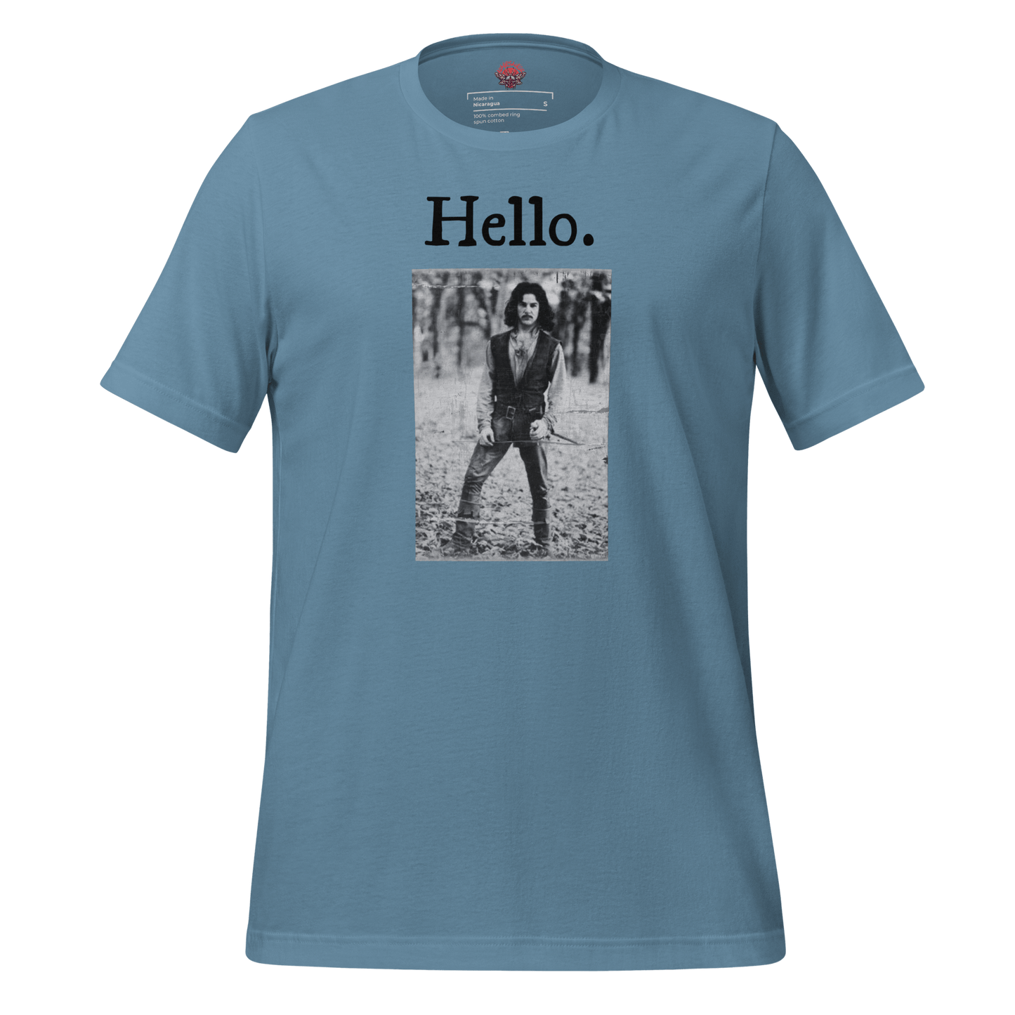 Hello - Unisex Cotton Tee - shirt - Short Sleeve - T-shirt - Numbskullz