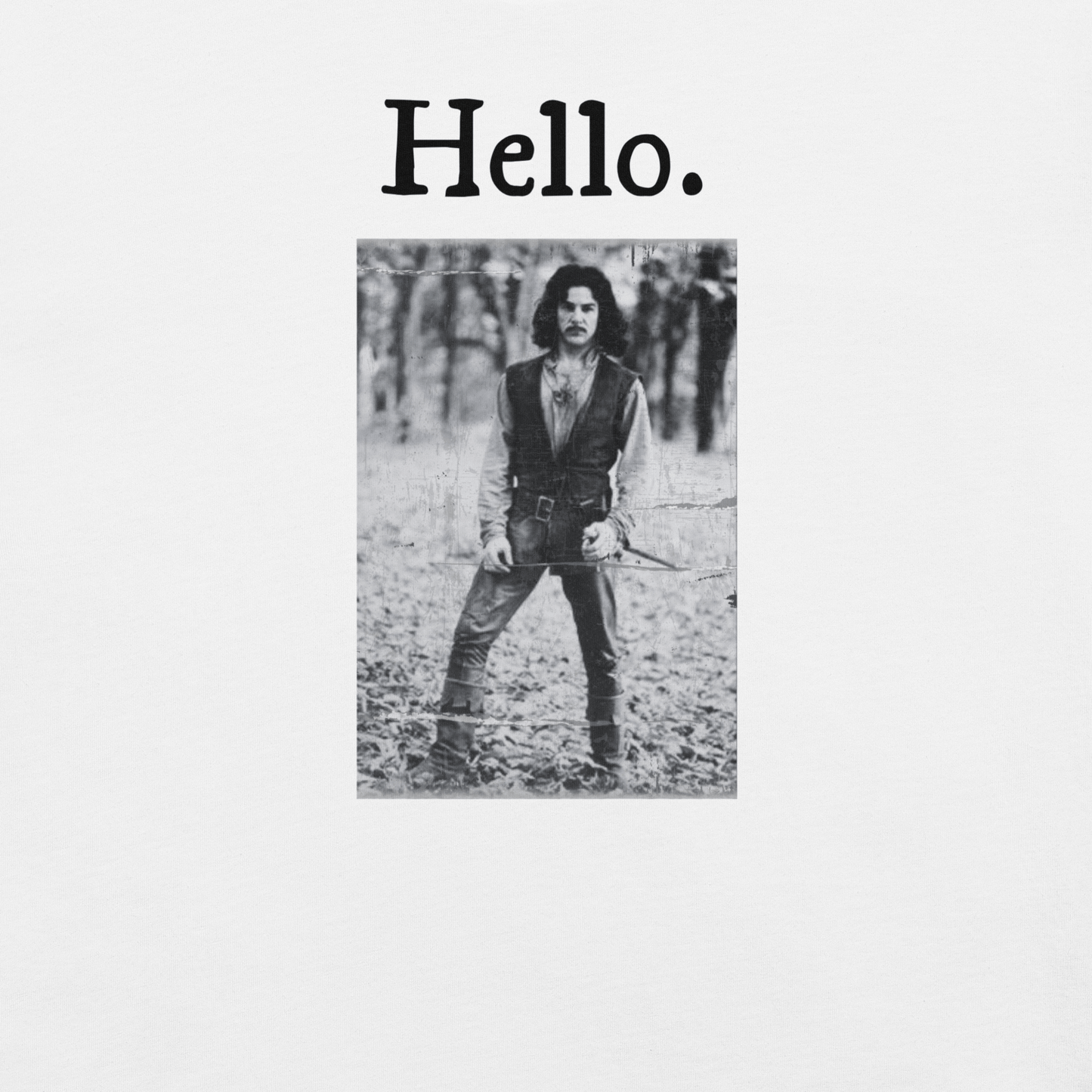 Hello - Unisex Cotton Tee - shirt - Short Sleeve - T-shirt - Numbskullz