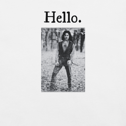 Hello - Unisex Cotton Tee - shirt - Short Sleeve - T-shirt - Numbskullz