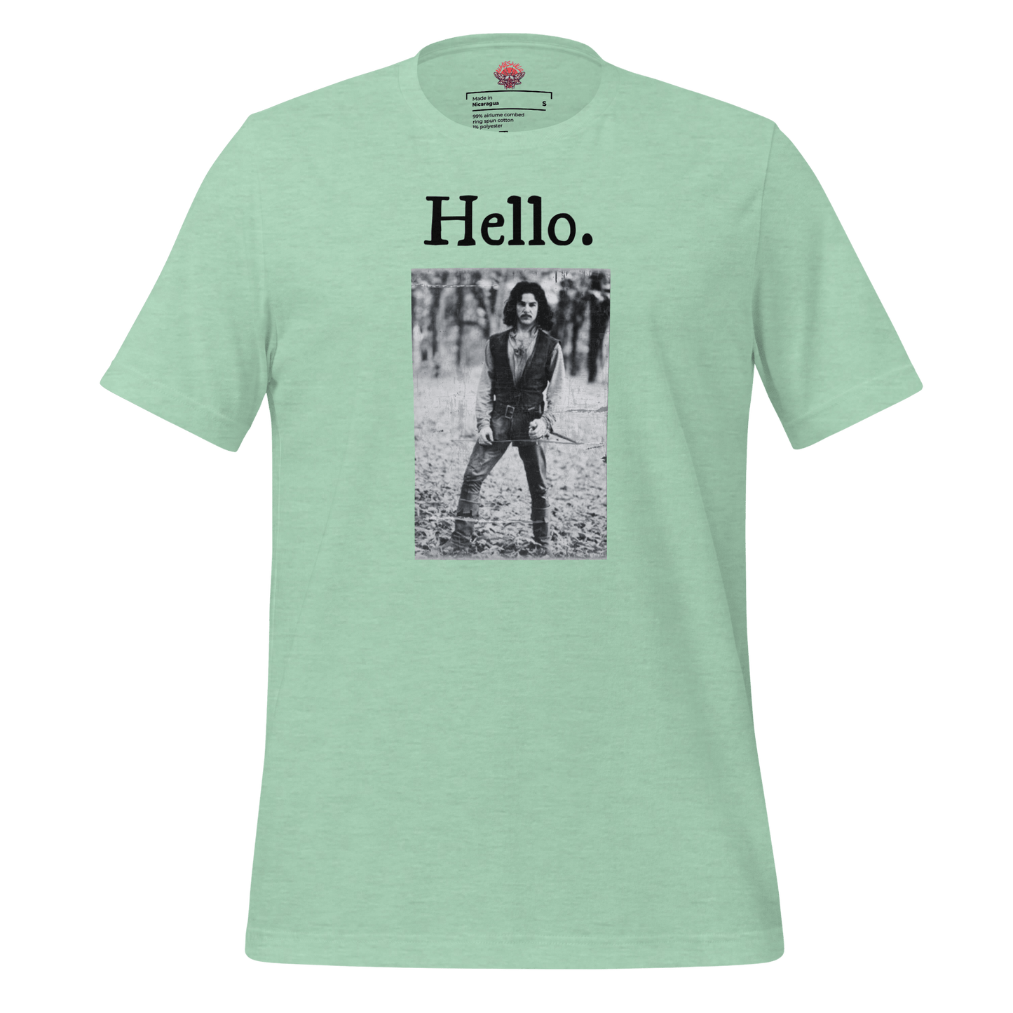Hello - Unisex Cotton Tee - shirt - Short Sleeve - T-shirt - Numbskullz