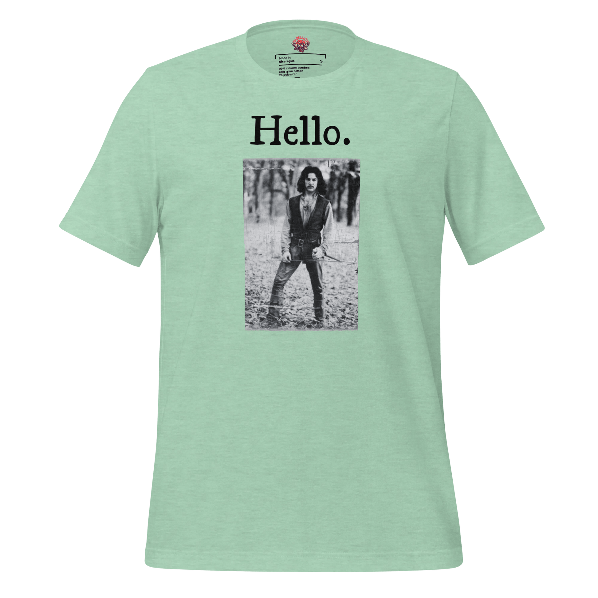 Hello - Unisex Cotton Tee - shirt - Short Sleeve - T-shirt - Numbskullz