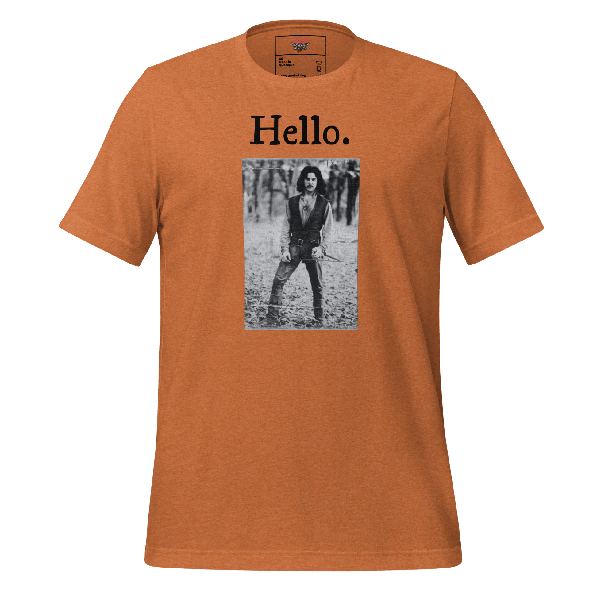 Hello - Unisex Cotton Tee - shirt - Short Sleeve - T-shirt - Numbskullz