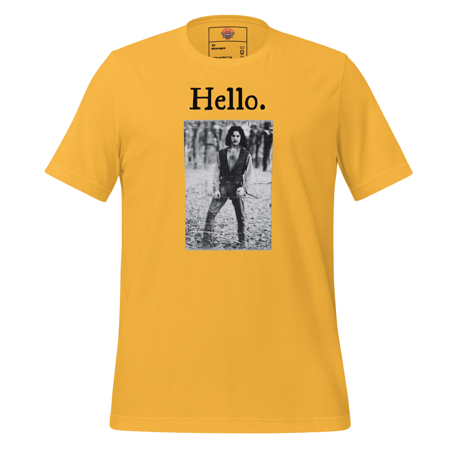 Hello - Unisex Cotton Tee - shirt - Short Sleeve - T-shirt - Numbskullz