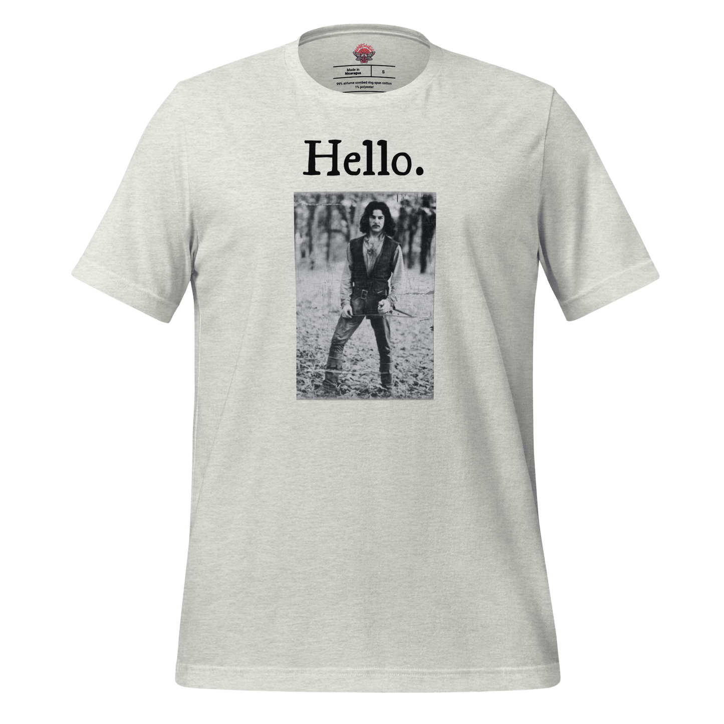 Hello - Unisex Cotton Tee - shirt - Short Sleeve - T-shirt - Numbskullz