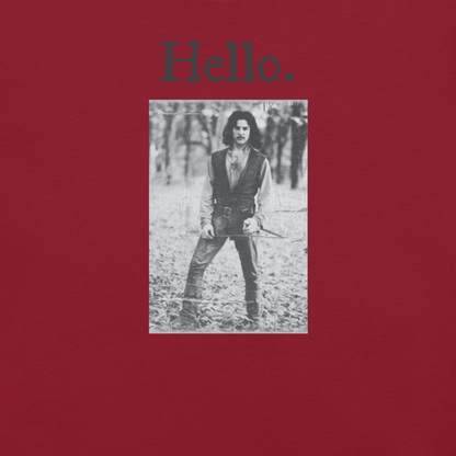Hello - Unisex Cotton Tee - shirt - Short Sleeve - T-shirt - Numbskullz