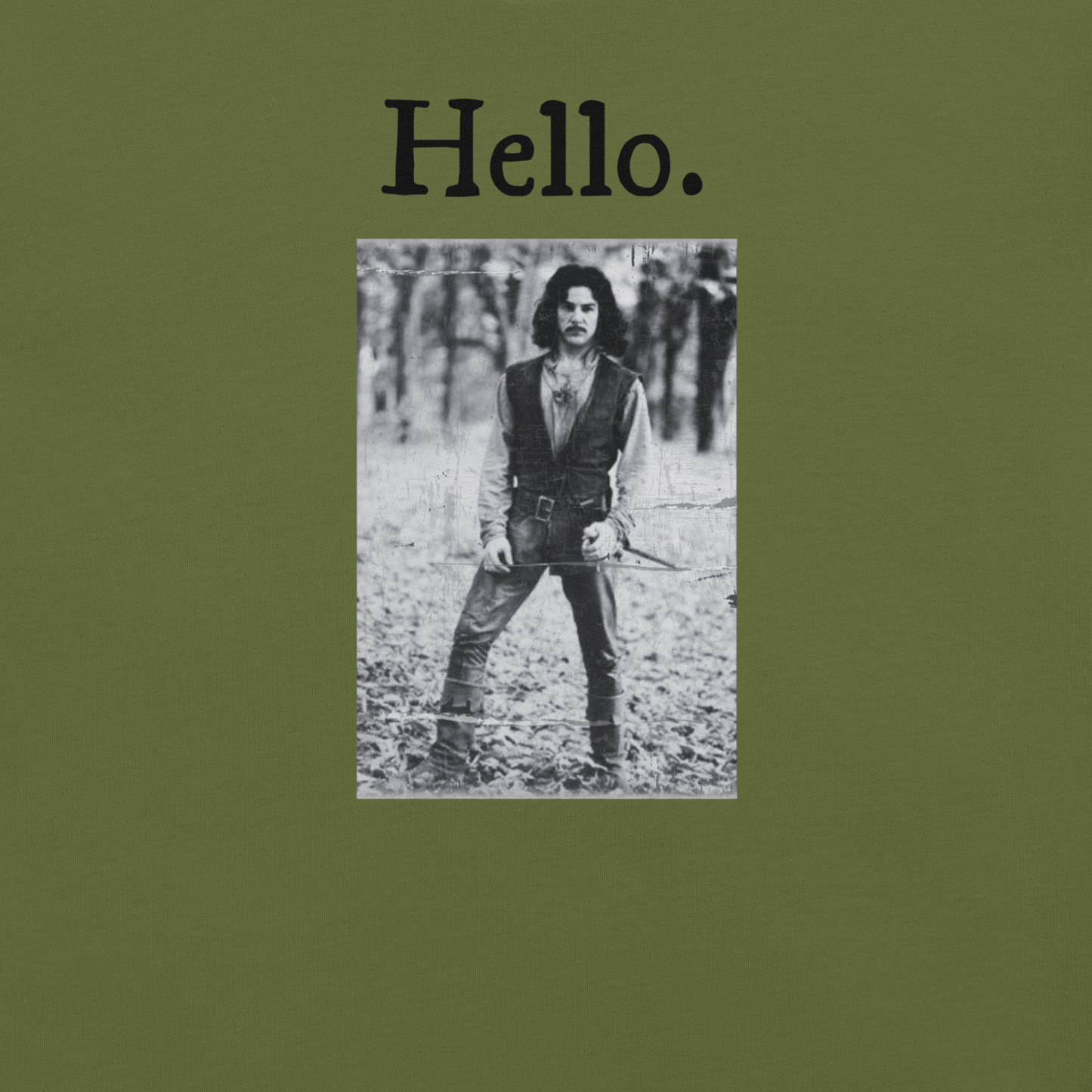Hello - Unisex Cotton Tee - shirt - Short Sleeve - T-shirt - Numbskullz