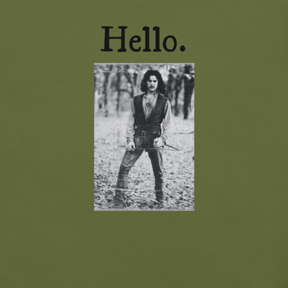 Hello - Unisex Cotton Tee - shirt - Short Sleeve - T-shirt - Numbskullz