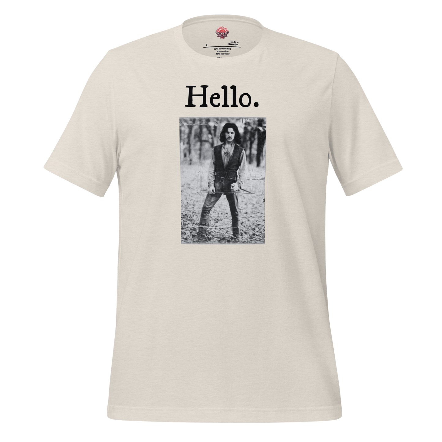 Hello - Unisex Cotton Tee - shirt - Short Sleeve - T-shirt - Numbskullz