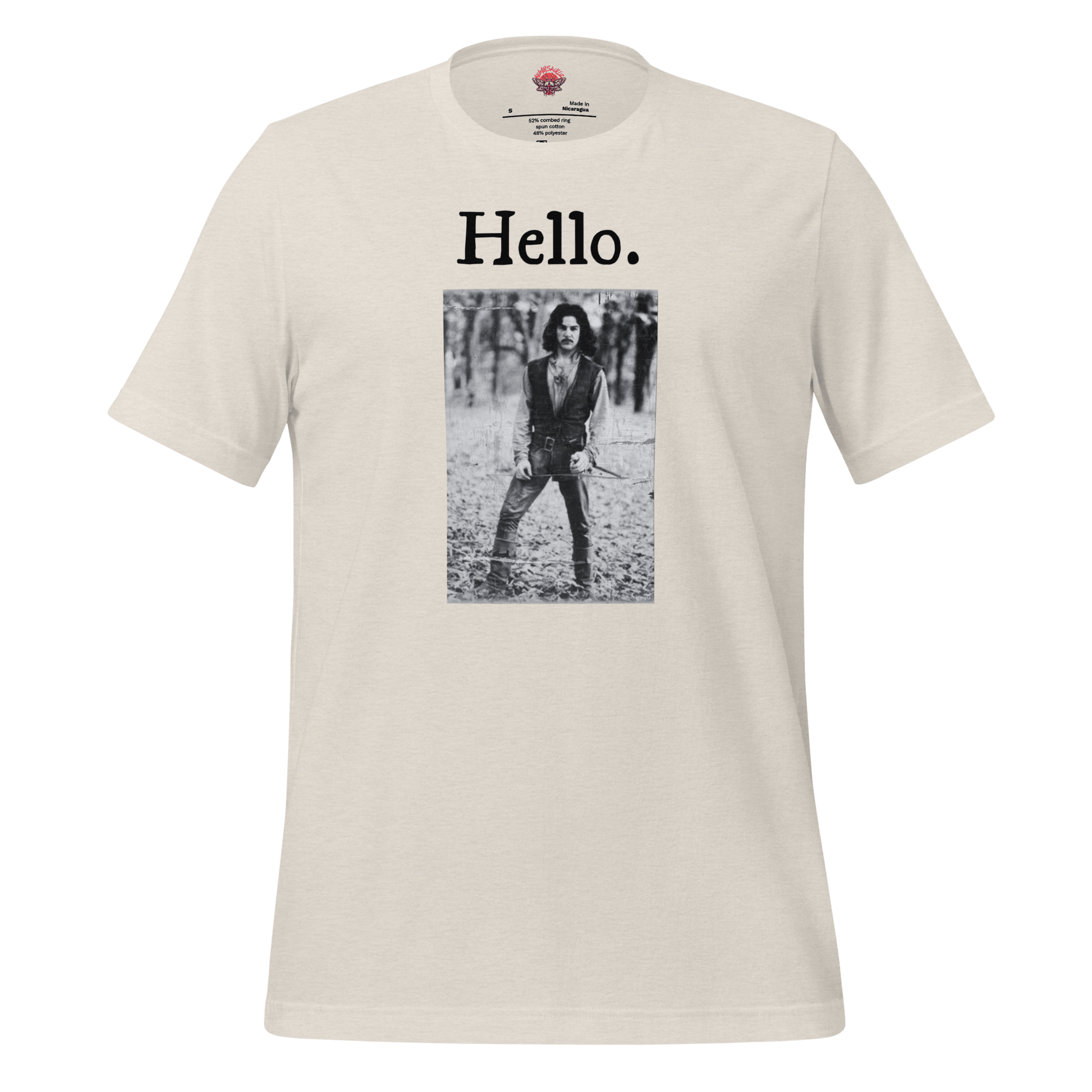 Hello - Unisex Cotton Tee - shirt - Short Sleeve - T-shirt - Numbskullz