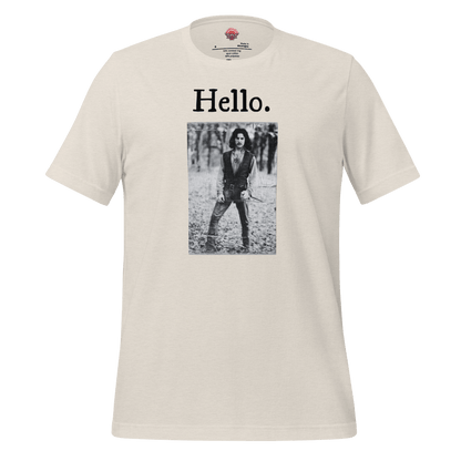Hello - Unisex Cotton Tee - shirt - Short Sleeve - T-shirt - Numbskullz